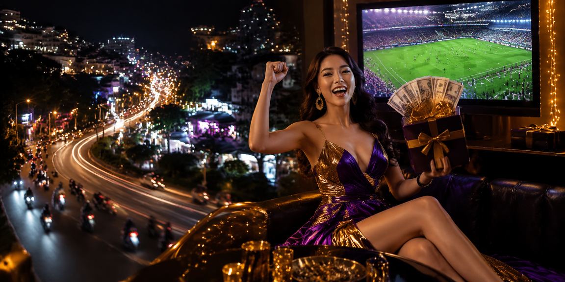 Không khí casino và cá cược đêm tại Đà Lạt Việt Nam