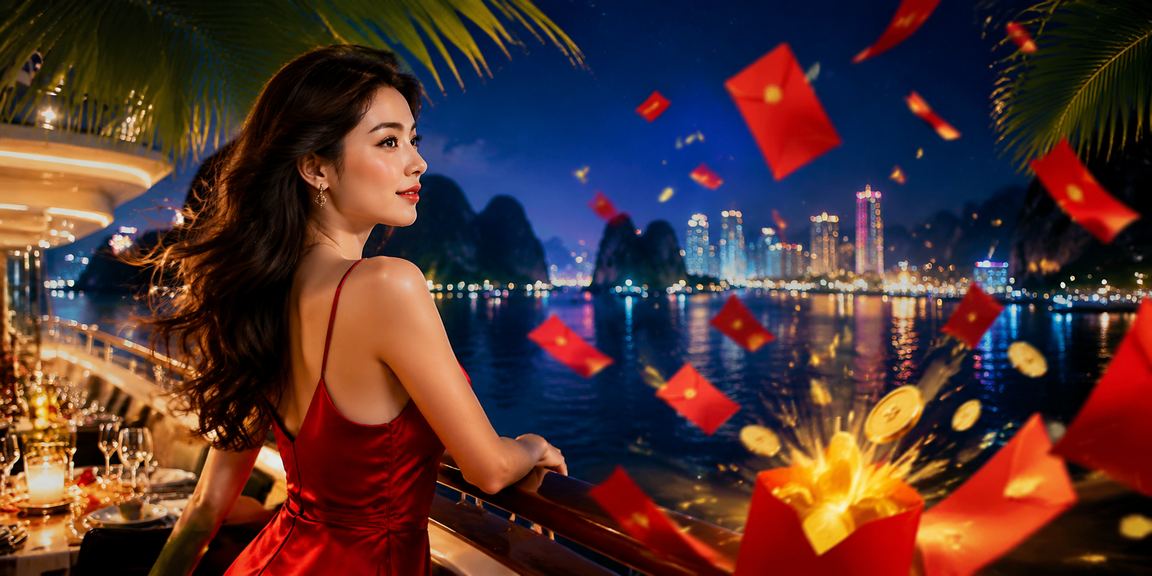 Khách du lịch tại vịnh Hạ Long khám phá ưu đãi và trò chơi trực tuyến